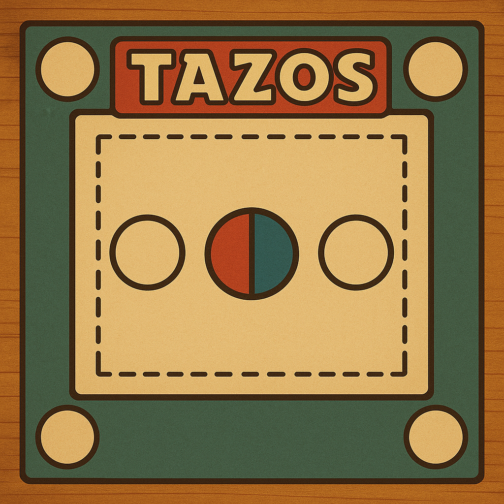 Tazos Metal Disk Throwing Game